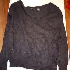 Women's black Moda International Sweater